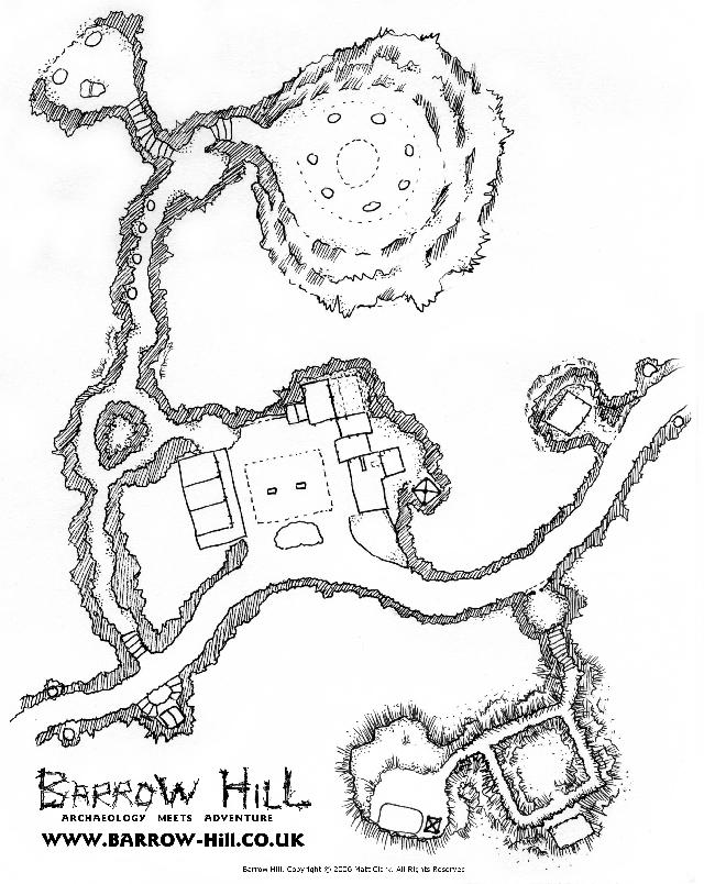 Barrow Hill Map